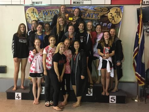 Lady Indians Capture 3rd at State Swim